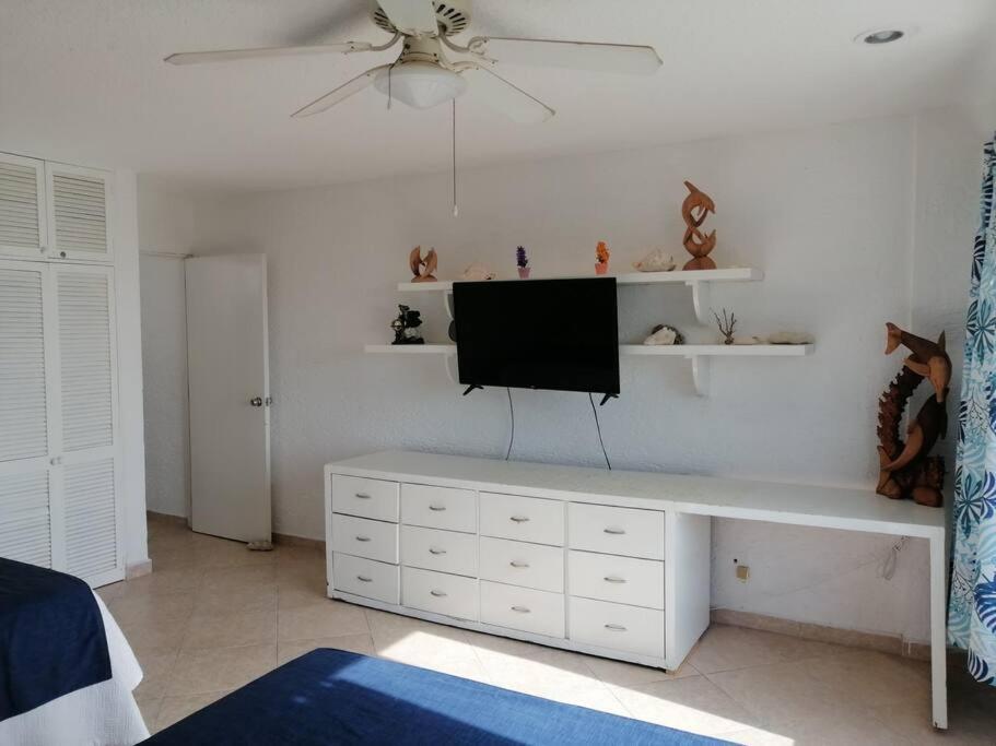 Confortable Depa En Condominio Frente Al Mar! Cancún Exteriör bild