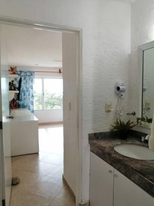 Confortable Depa En Condominio Frente Al Mar! Cancún Exteriör bild